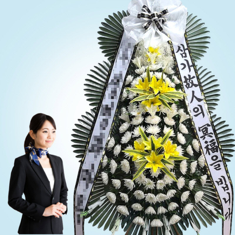 근조화환 리본에 조의 문구는 어떻게 작성하나요? 참고 이미지