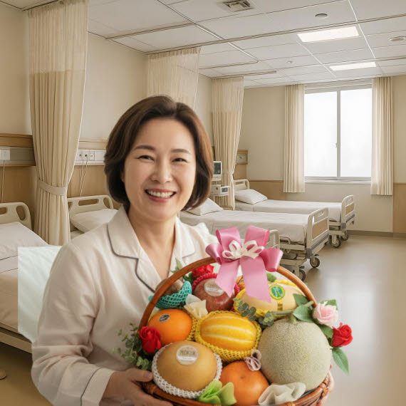 병실 과일선물, 손질 과일과 통과일 중 무엇이 편할까? 관련 선물 이미지