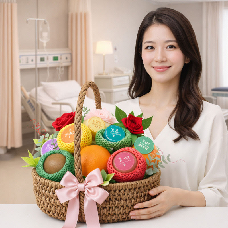 서울 강북삼성병원 과일바구니 과일선물 마음을 전하는 혼합과일세트 당일배달 관련 선물 이미지